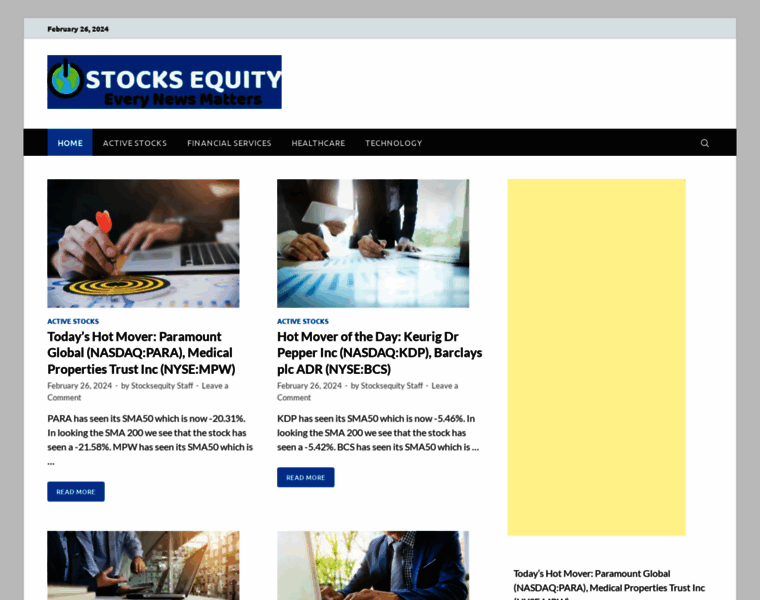 Stocksequity.com thumbnail