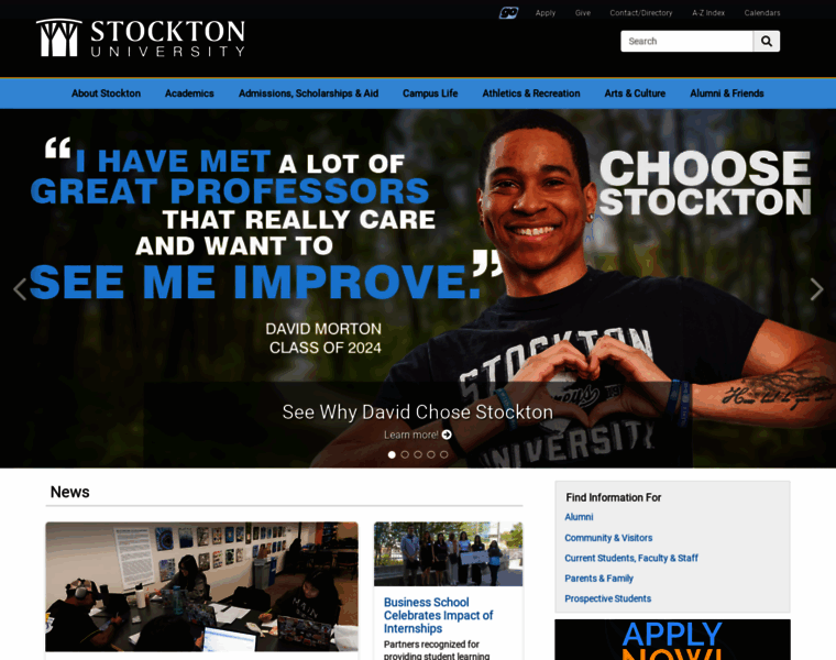Stockton.edu thumbnail
