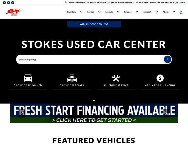 Stokesusedcars.com thumbnail