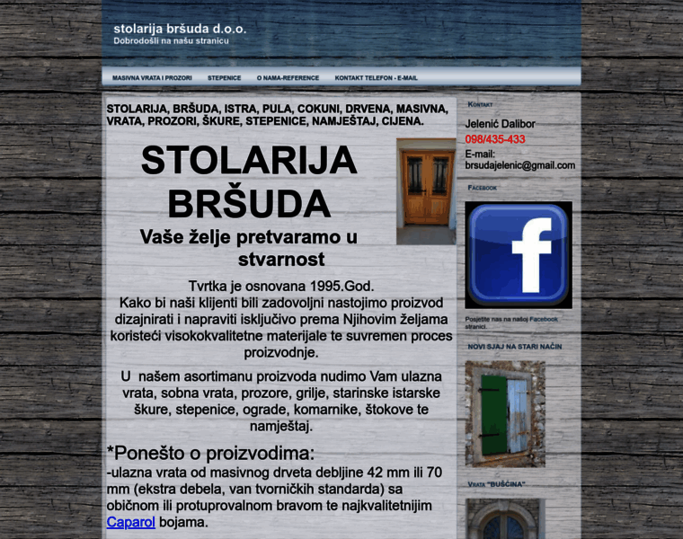 Stolarija-brsuda.com thumbnail