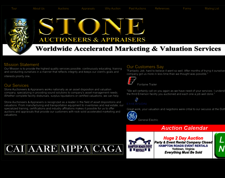 Stoneauctioneers.com thumbnail