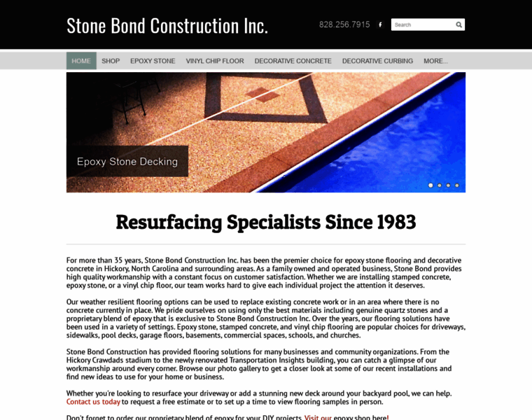 Stonebondconstruction.com thumbnail