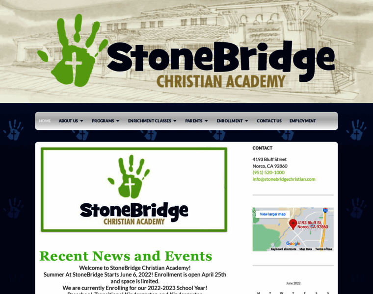 Stonebridgechristianacademy.com thumbnail