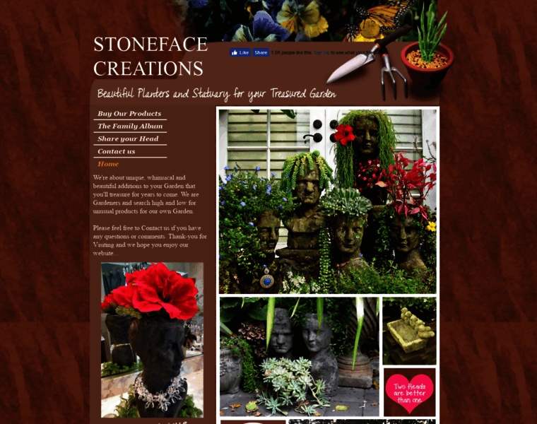 Stonefacecreations.com thumbnail
