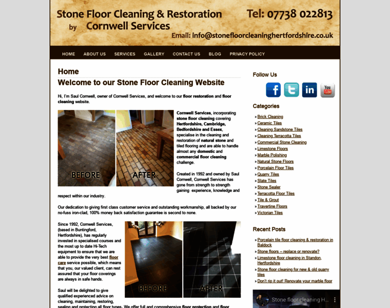 Stonefloorcleaninghertfordshire.co.uk thumbnail