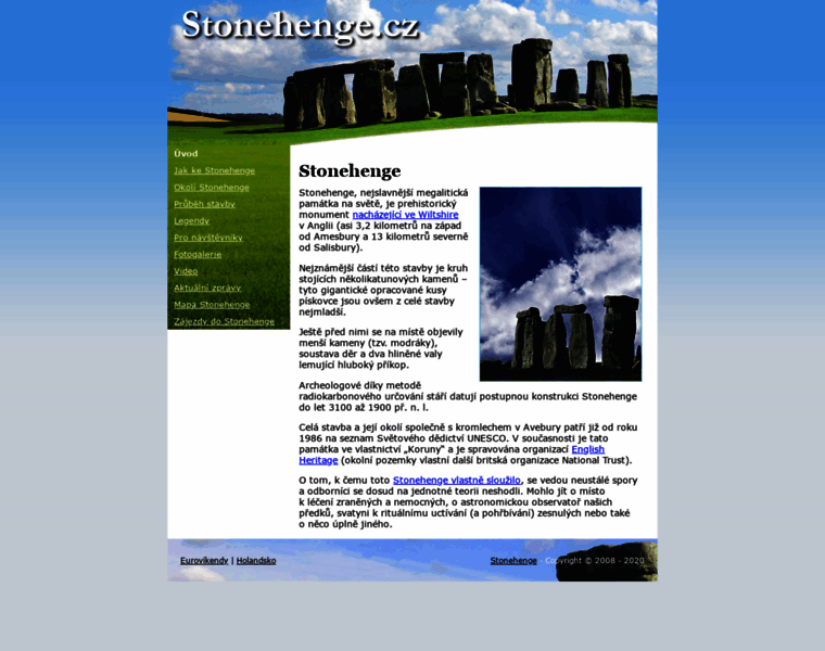 Stonehenge.cz thumbnail