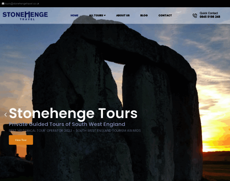 Stonehengetravel.co.uk thumbnail