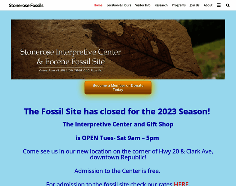 Stonerosefossil.org thumbnail Stonerosefossil.org thumbnail