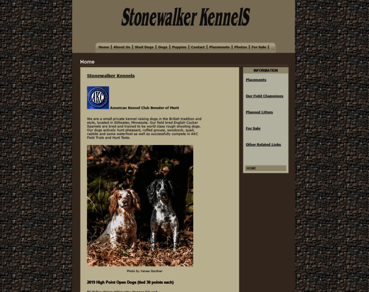 Stonewalkerkennel.com thumbnail