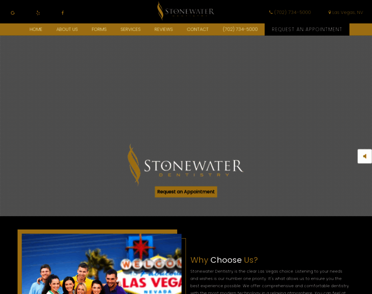 Stonewaterdentistry.com thumbnail