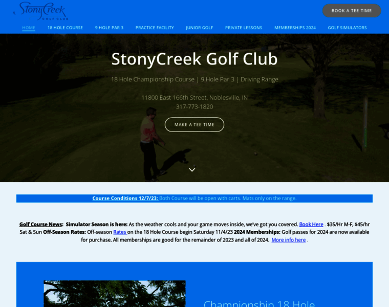 Stonycreekgolfclub.com thumbnail