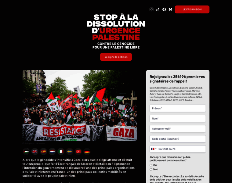 Stop-dissolution.fr thumbnail