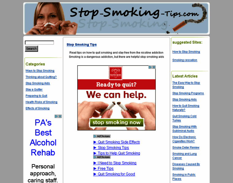 Stop-smoking-tips.com thumbnail