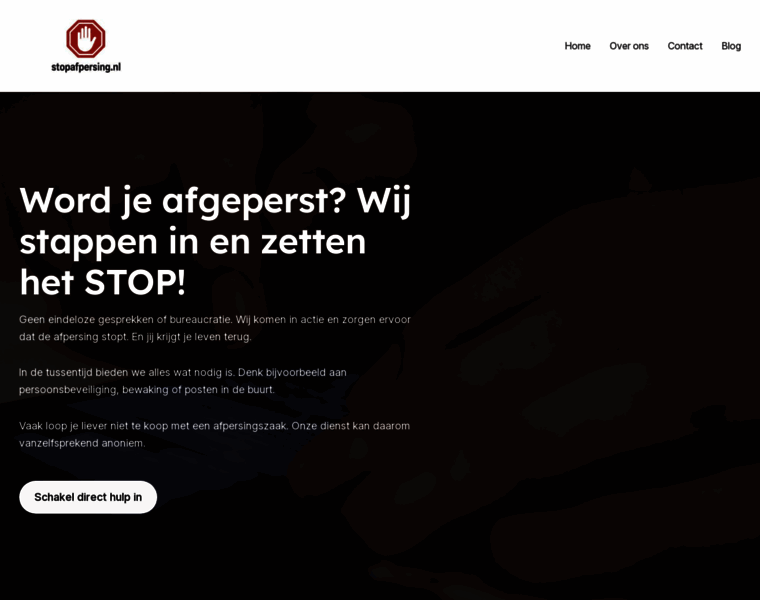 Stopafpersing.nl thumbnail