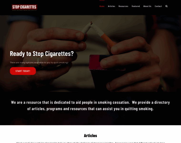 Stopcigarettes.net thumbnail