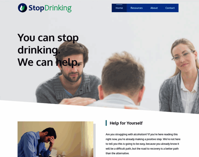 Stopdrinking.com thumbnail