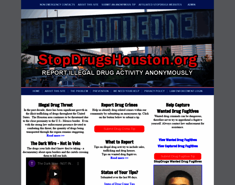 Stopdrugshouston.org thumbnail
