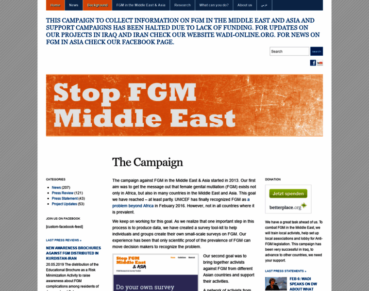 Stopfgmmideast.org thumbnail
