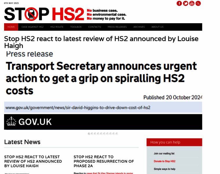 Stophs2.org thumbnail