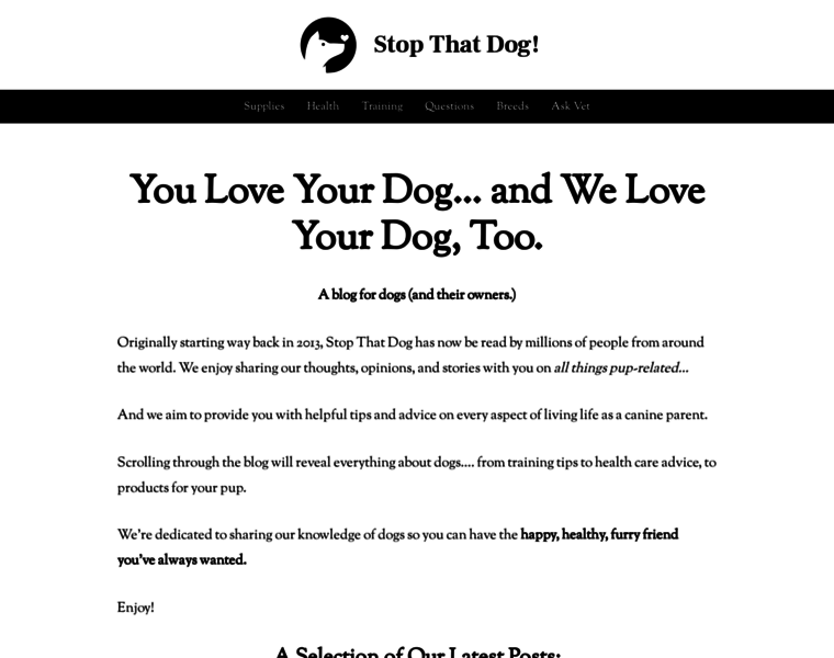 Stopthatdog.com thumbnail
