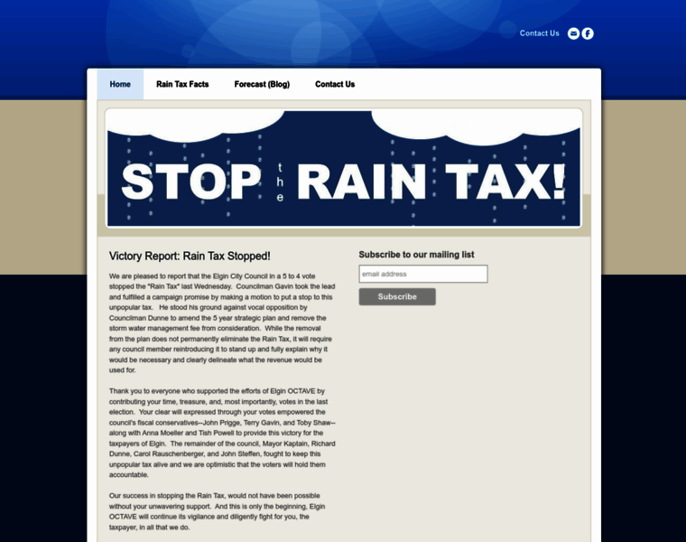 Stoptheraintax.org thumbnail