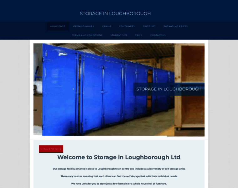 Storageinloughborough.com thumbnail