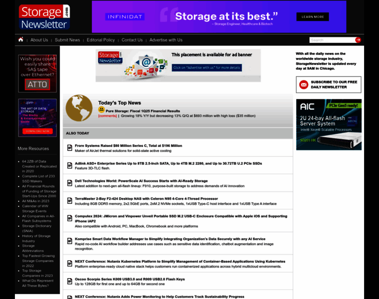 Storagenewsletter.com thumbnail