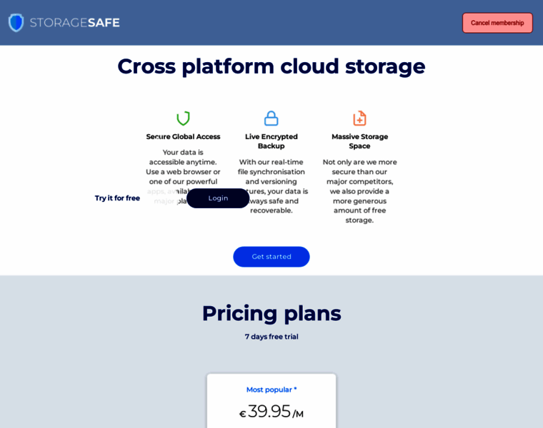 Storagesafe.cloud thumbnail