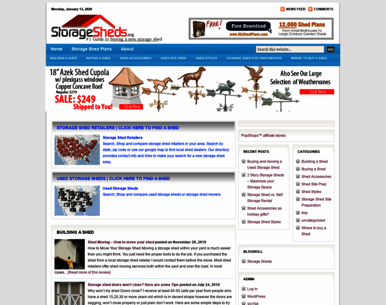 Storagesheds.org thumbnail