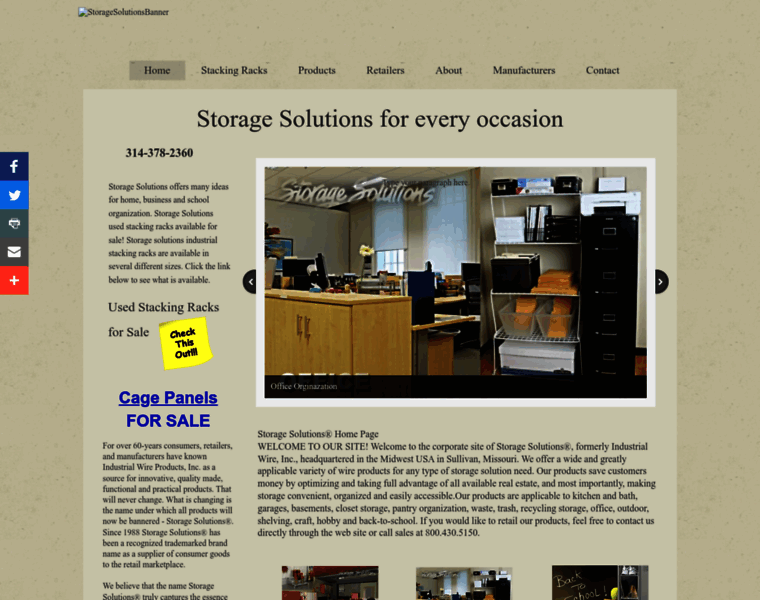 Storagesolutions.com thumbnail