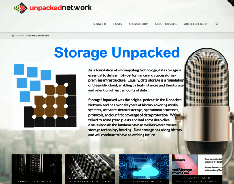 Storageunpacked.com thumbnail