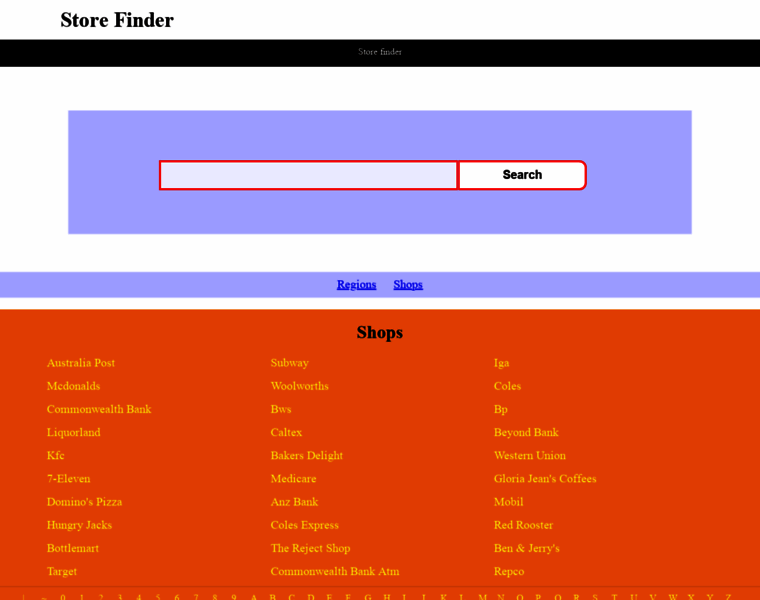 Store-finder.net thumbnail