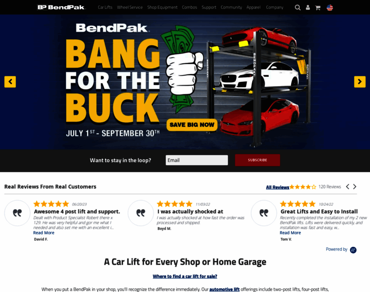 Store.bendpak.com thumbnail