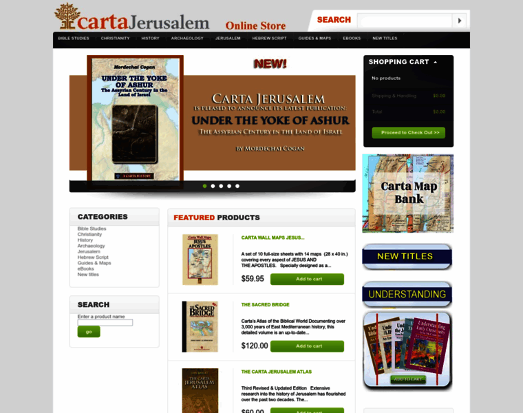 Store.carta-jerusalem.com thumbnail