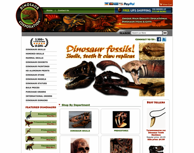 Store.dinosaurcorporation.com thumbnail