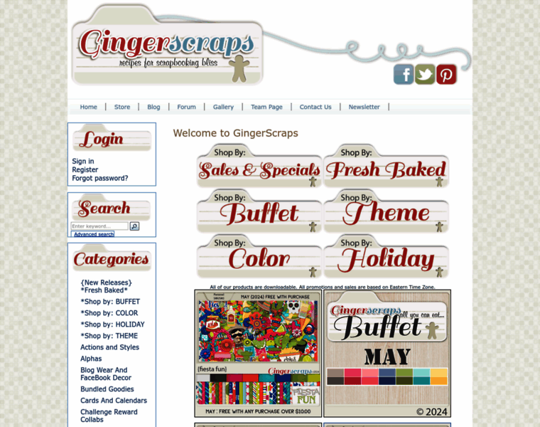 Store.gingerscraps.net thumbnail