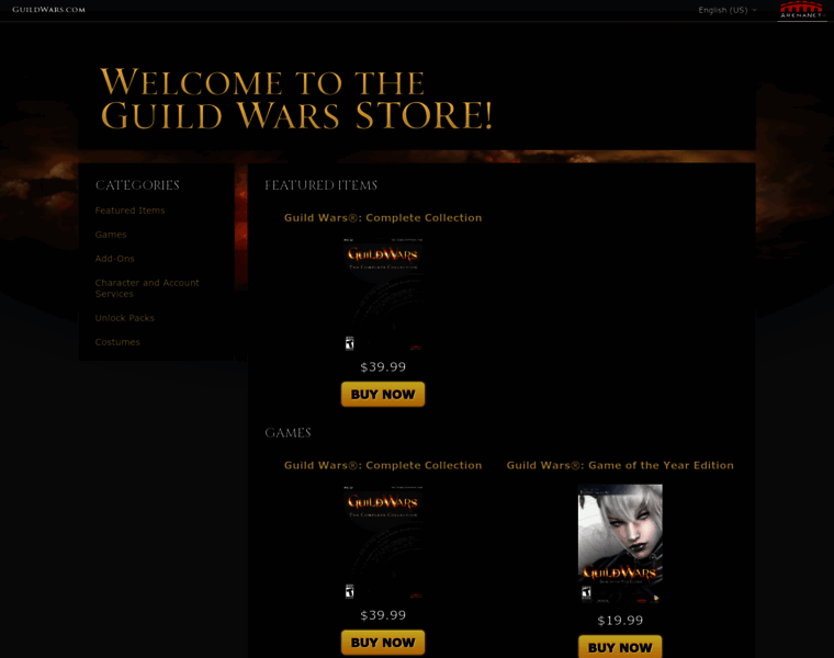 Store.guildwars.com thumbnail
