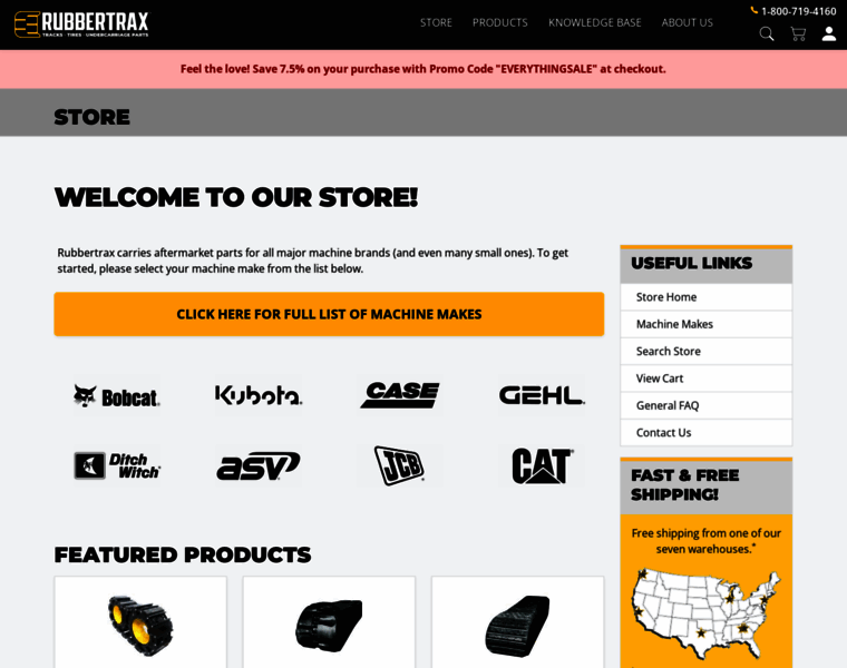 Store.rubbertrax.com thumbnail