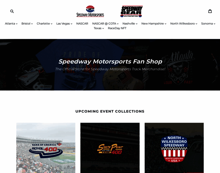 Store.speedwaymotorsports.com thumbnail