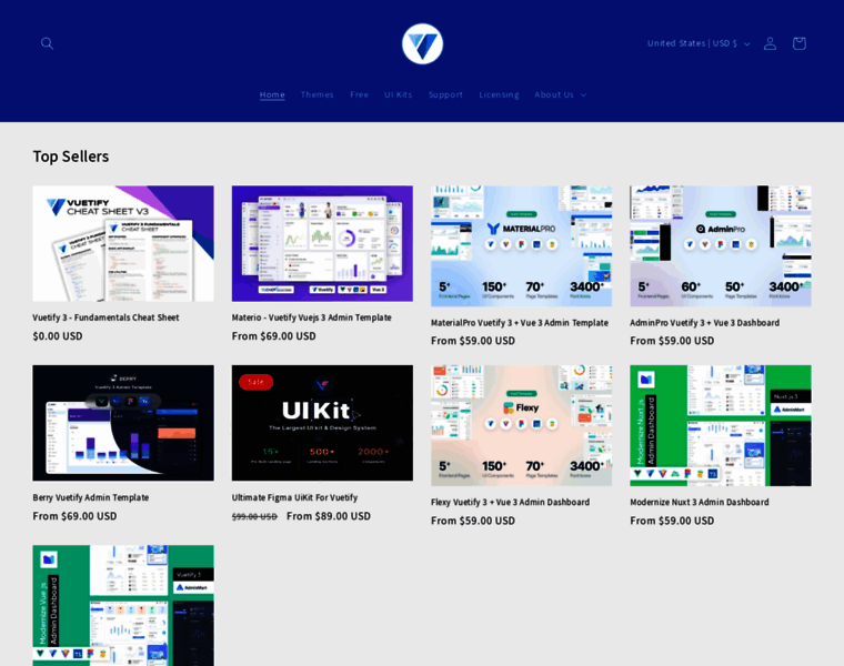 Store.vuetifyjs.com thumbnail