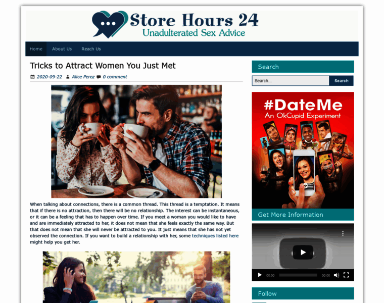 Storehours24.com thumbnail