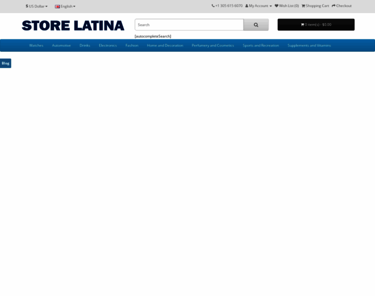 Storelatina.com thumbnail Storelatina.com thumbnail