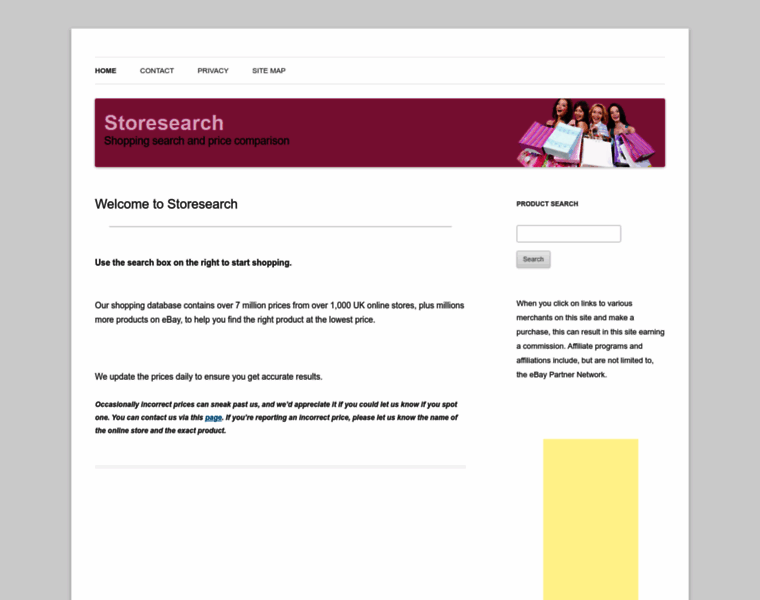 Storesearch.co.uk thumbnail