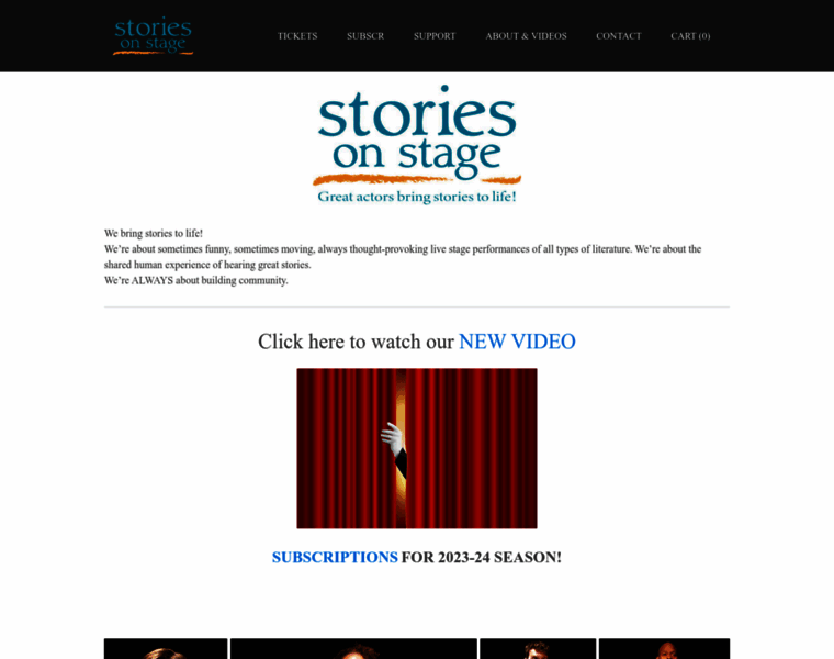 Storiesonstage.org thumbnail
