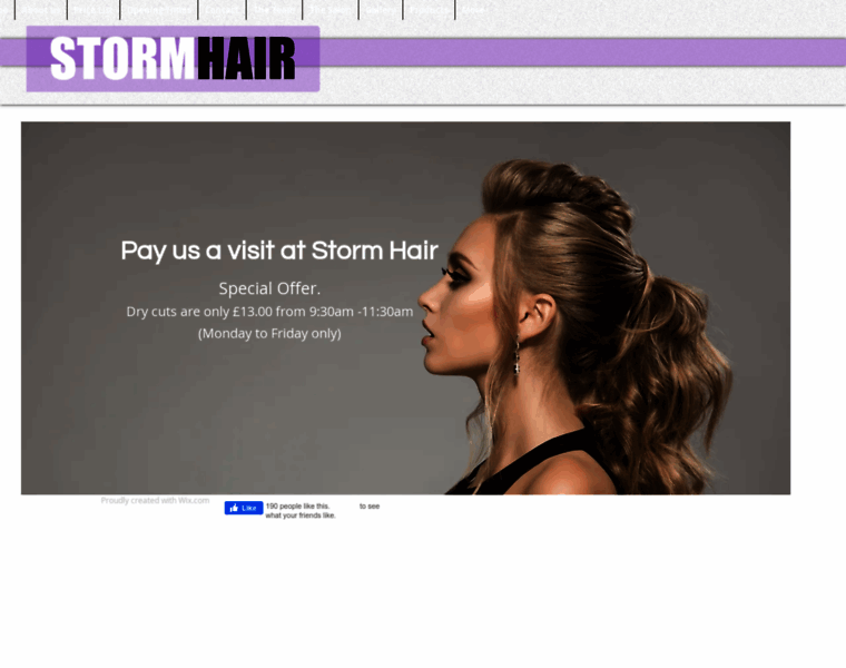Storm-hair.com thumbnail