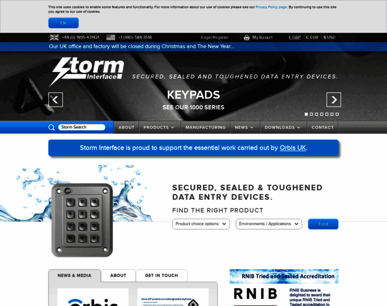 Storm-interface.com thumbnail