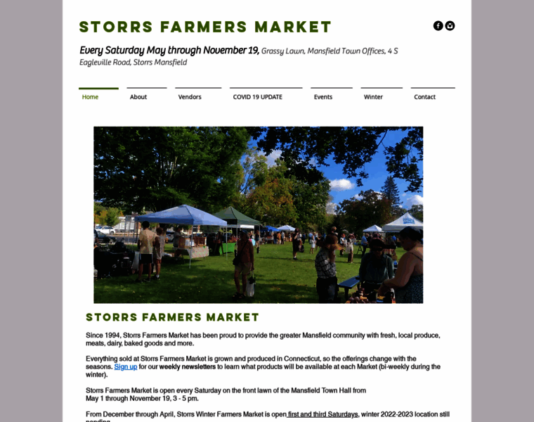 Storrsfarmersmarket.org thumbnail