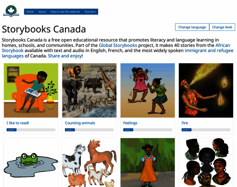 Storybookscanada.ca thumbnail