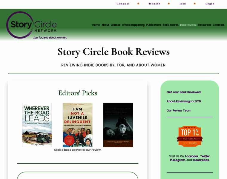 Storycirclebookreviews.org thumbnail