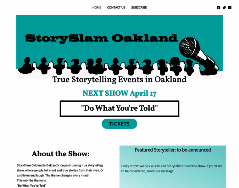 Storyslamoakland.com thumbnail